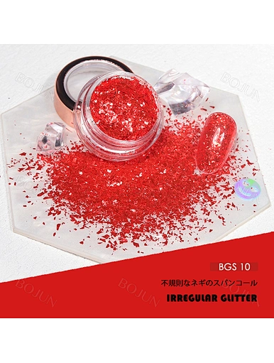 Metallic Glitter Solvent Resistant Flakes